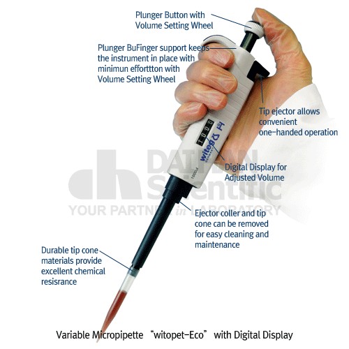 VARIABLE MICRO PIPET