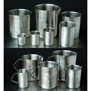 STAINLESS STEEL BEAKERS