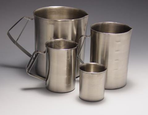 STAINLESS STEEL BEAKERS