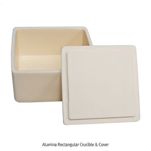 ALUMINA RECTANGULAR CRUCIBLES