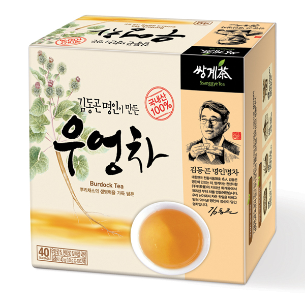 우엉차