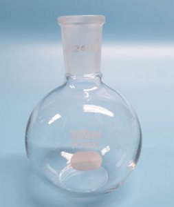 GLASS FLAT BOTTOM FLASK