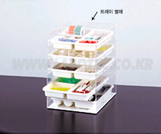 TRAY RACK WITH STOPPER