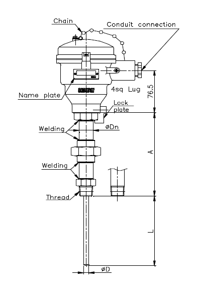 열전대온도센서