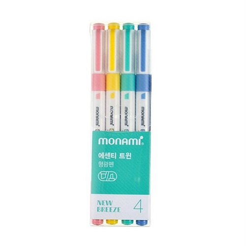 에센티트윈형광펜세트