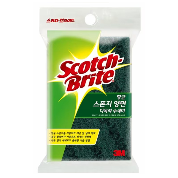 청소용양면다목적수세미