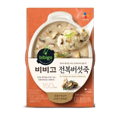전복버섯죽