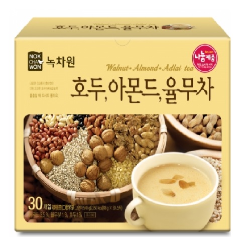 호두아몬드율무차
