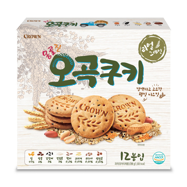 옹골진오곡쿠키
