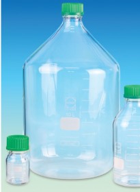 GLASS LABORATORY BOTTLE