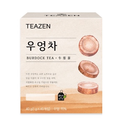우엉차