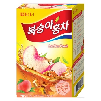 복숭아홍차