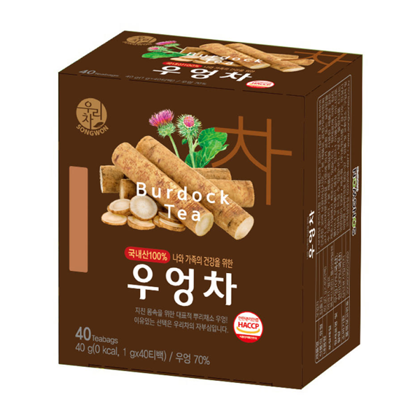 우엉차