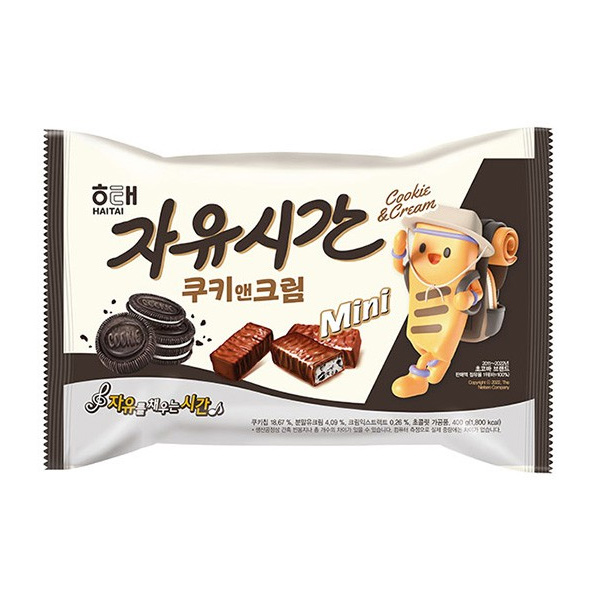 자유시간쿠키앤크림미니