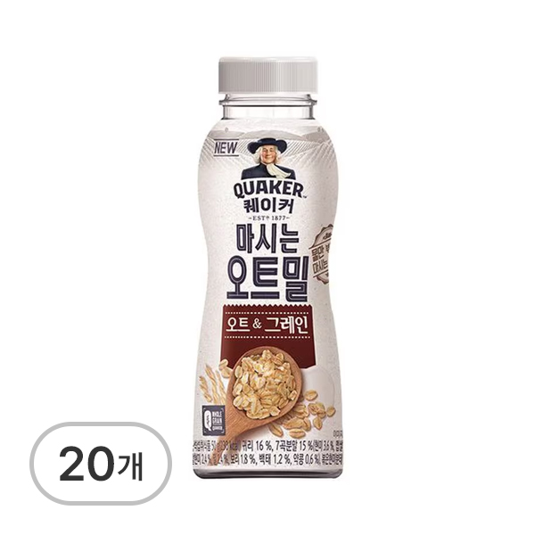 퀘이커 마시는 오트밀