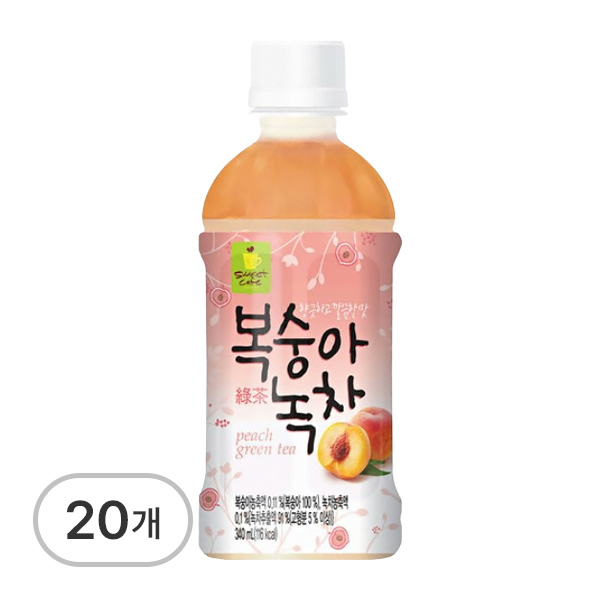 복숭아녹차