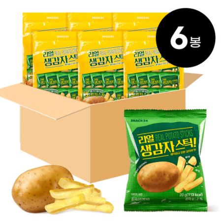 리얼생감자스틱