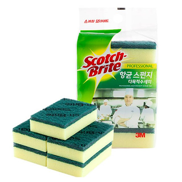 청소용양면다목적수세미