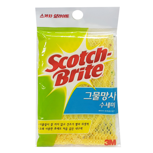 청소용망사수세미